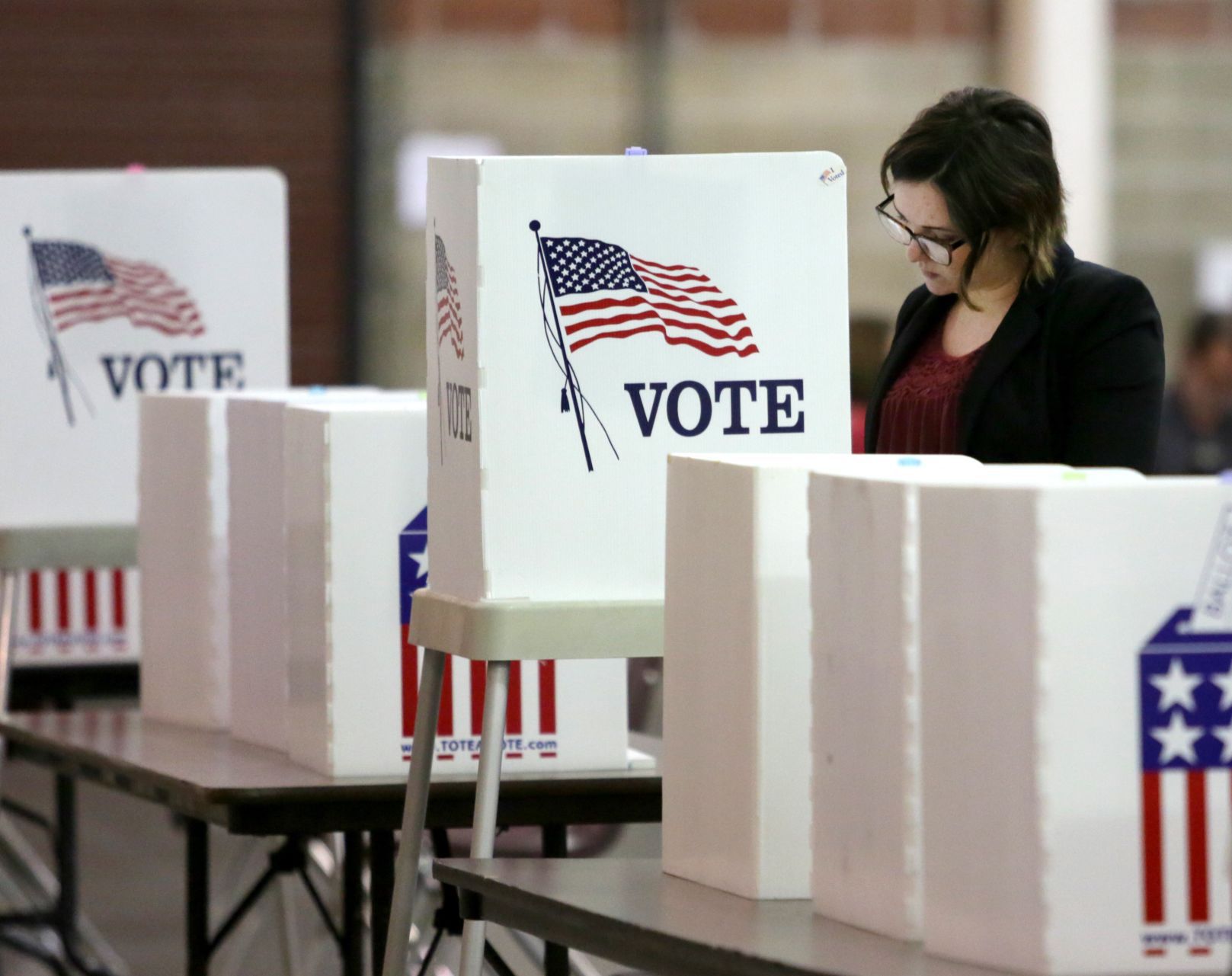 Voting at MetraPark